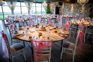 newton hall northumberland table set up