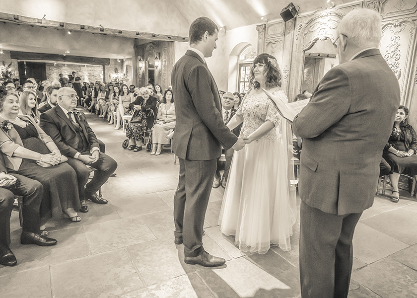 ceremony black and white