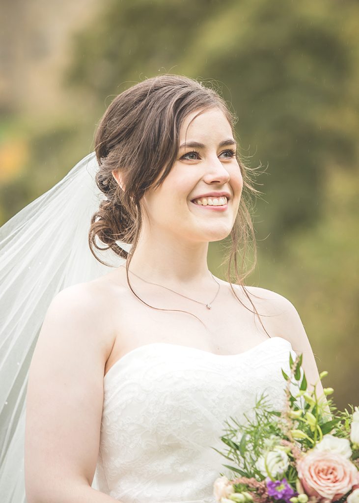 bride photo alnwick castle