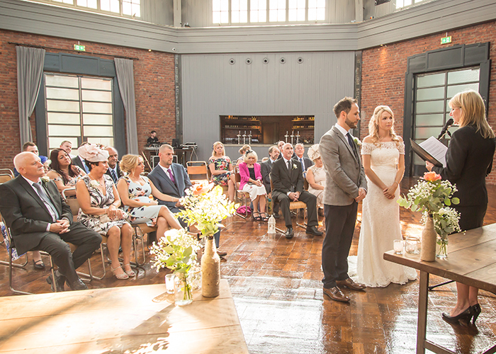 wedding ceremony wylam brewery