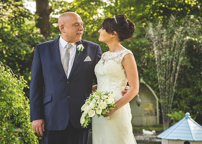 old vicarage castleside wedding father of the bride