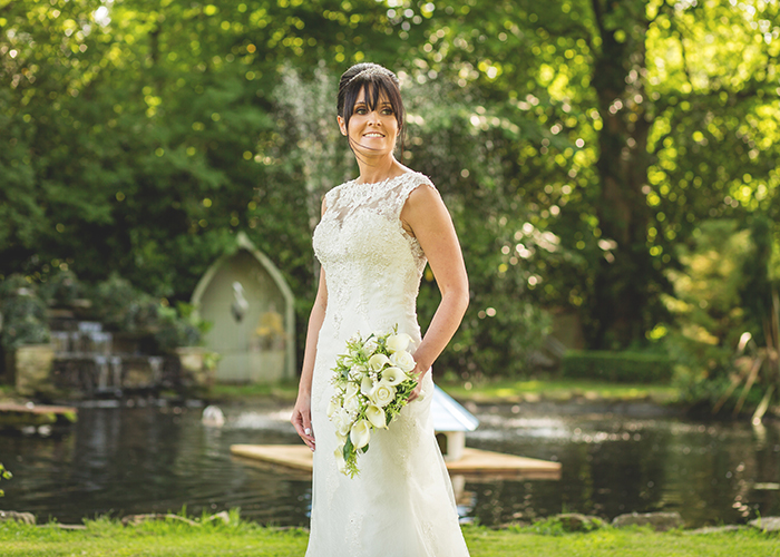 old vicarage castleside bride