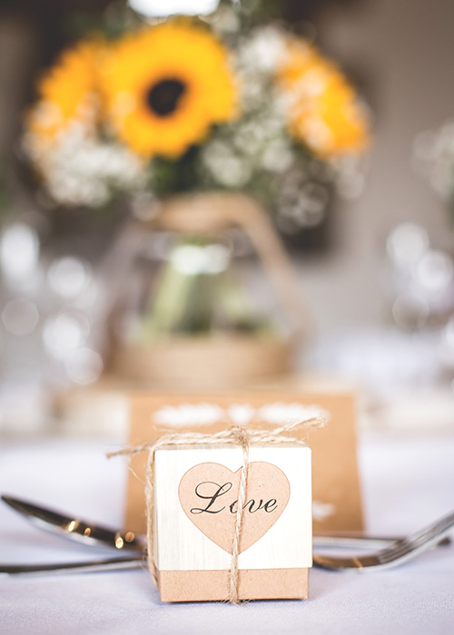 love table decoration